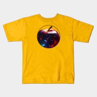 Abstract apple artwork Kids T-Shirt